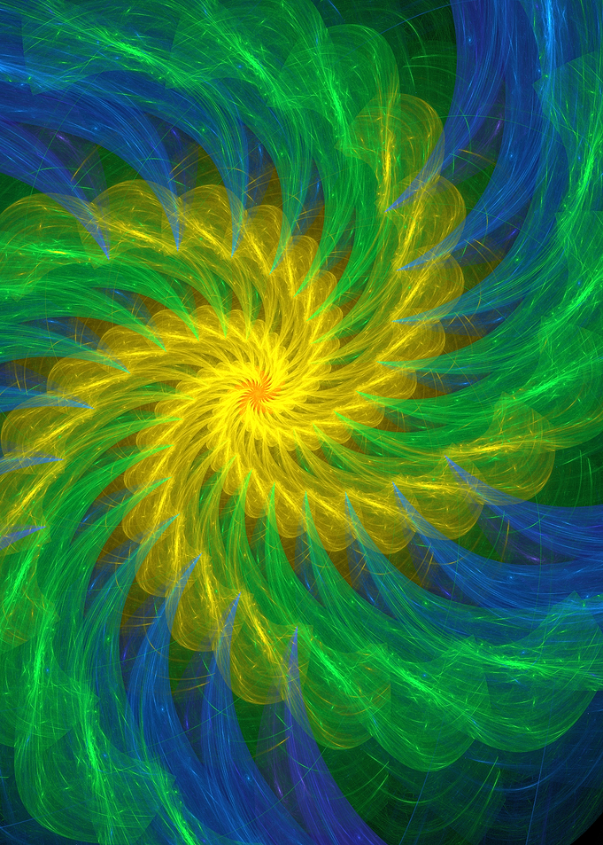 Cool Toned Spiral