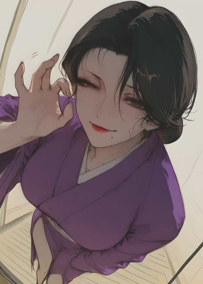 Woman Kimono Waifu