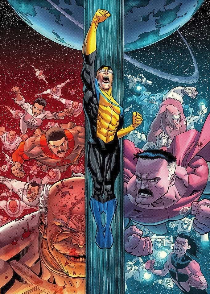 Invincible Comic Book Cover Art