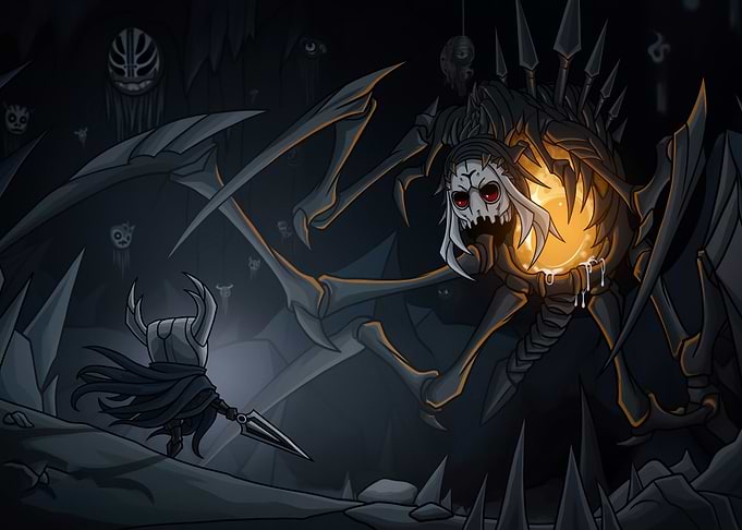 Hollow Knight vs. Brooding Mawlek