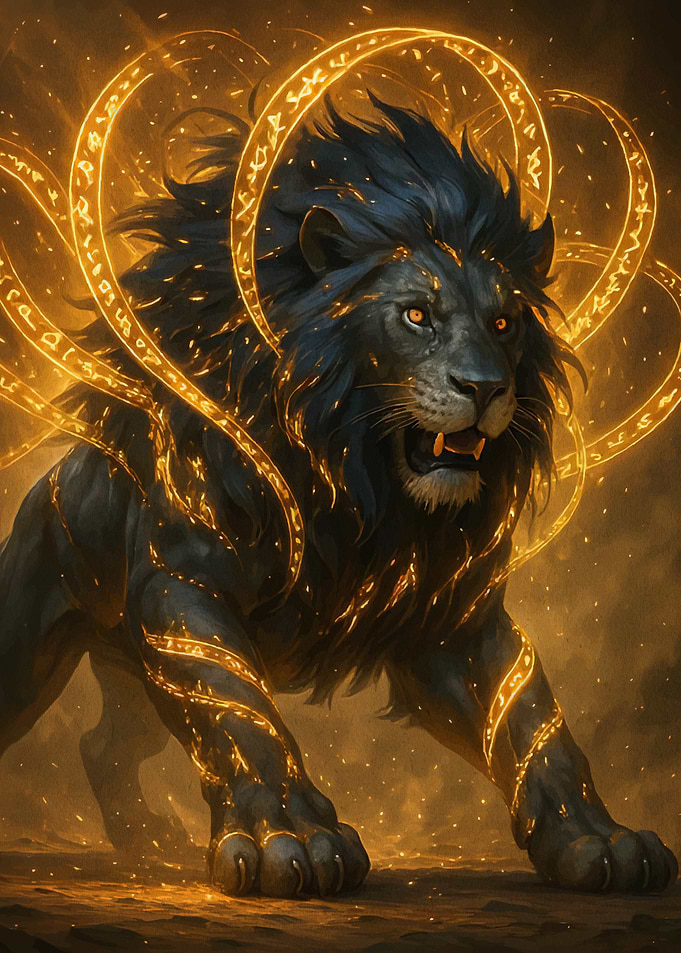 Mystical Lion Animal
