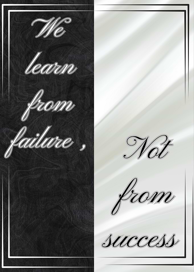 Inspirational Quote: Failure and Success