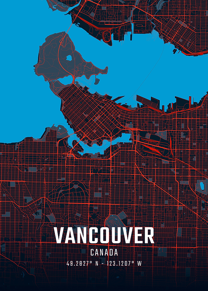 Vancouver City Map