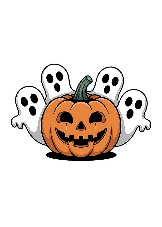 Scary Halloween Pumpkin