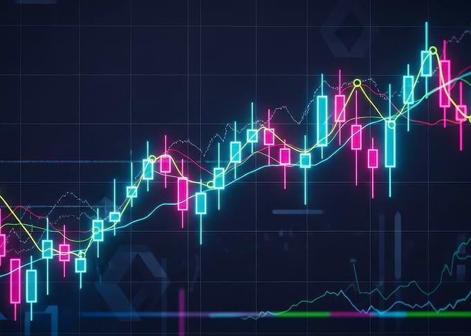 Stock Market Candlestick Chart