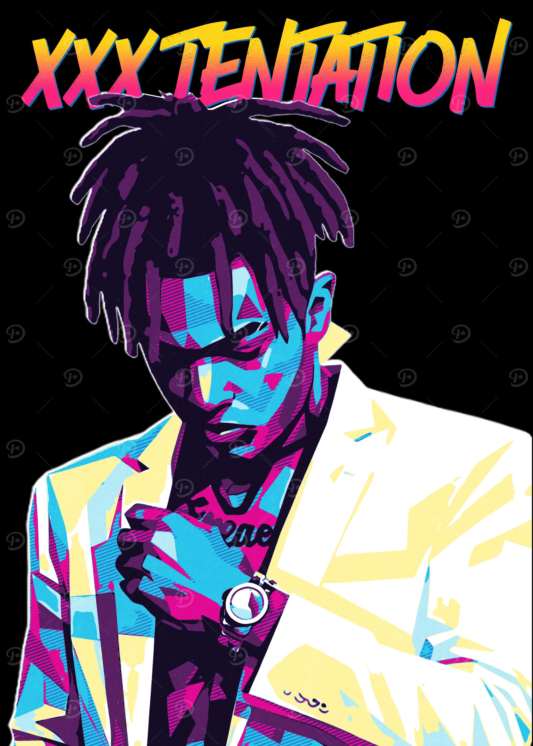 XXXTentacion Portrait Pop Art