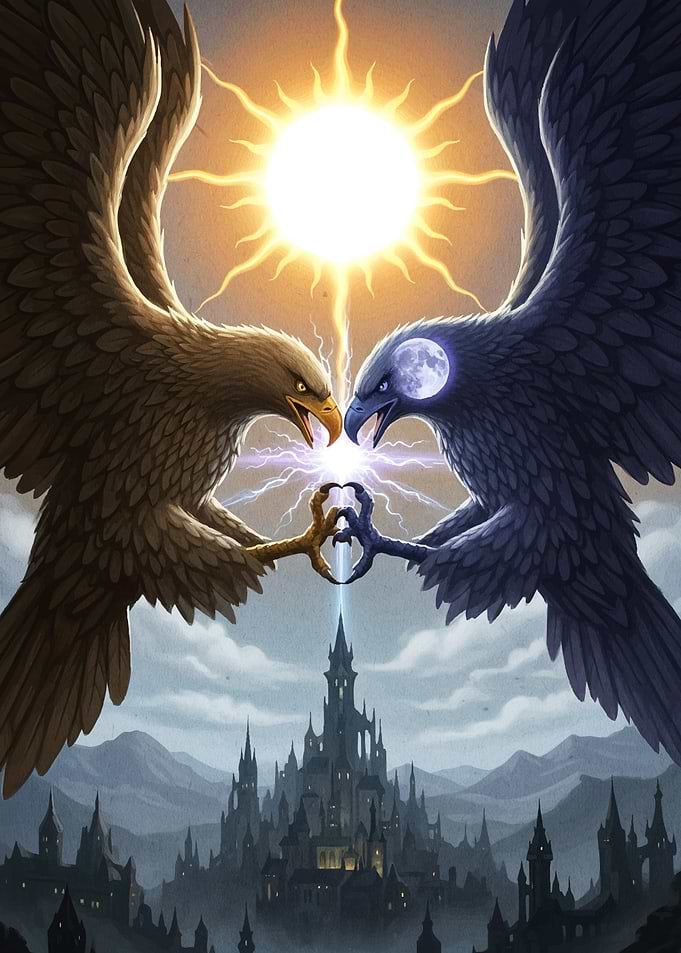 Eagle Raven Confrontation City
