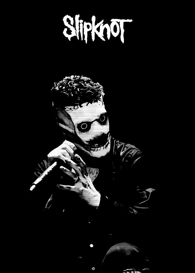 Slipknot Band Member in Mask