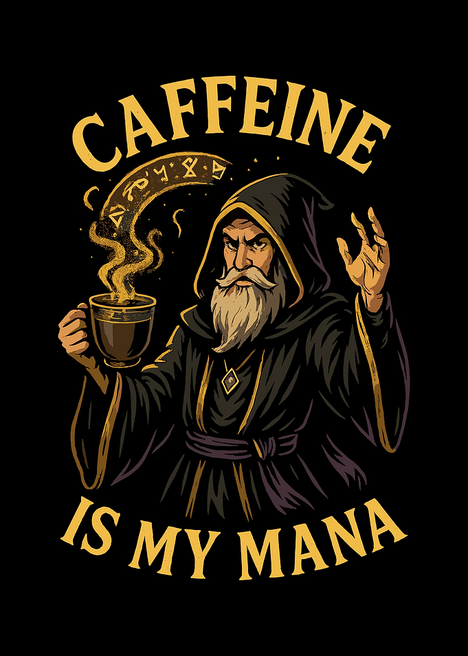 Caffeine is my mana wizard