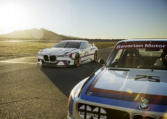 BMW Racing Cars on Track
