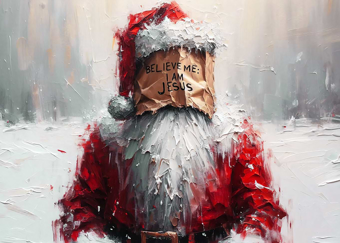 It’s Not Santa Claus, It’s Jesus