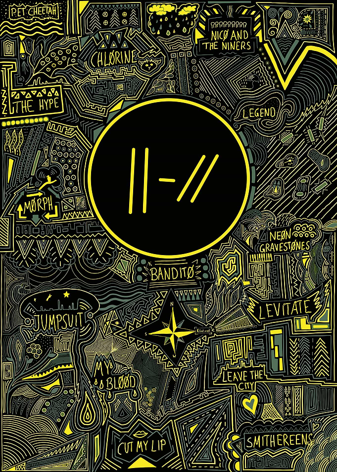 Twenty One Pilots Trench Album Art