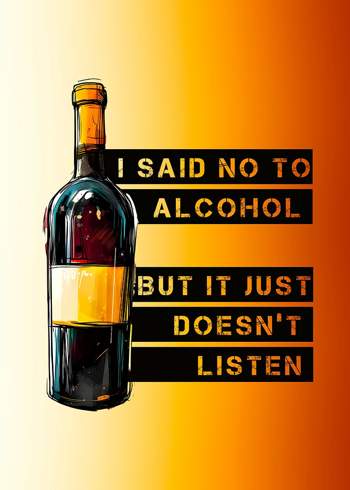 Alcohol Humor Art