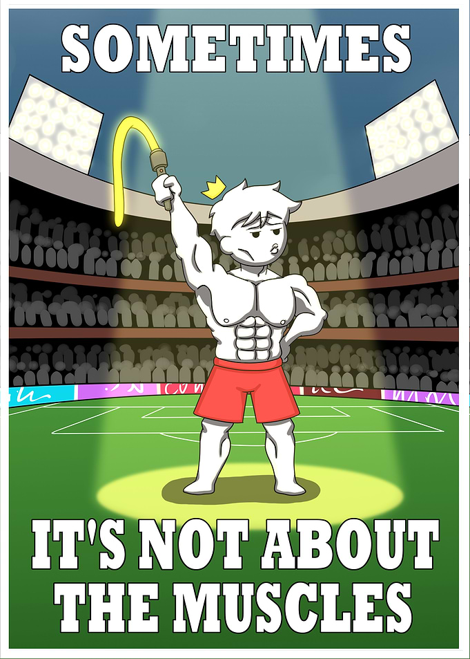 Sometimes It's Not About The Muscles