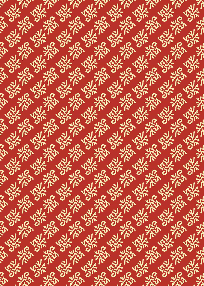 Red and Beige Patterned Background