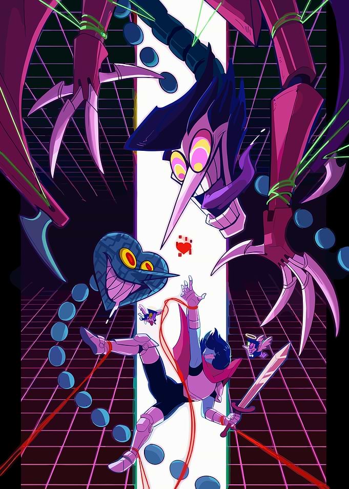 Deltarune: Kris vs. Spamton NEO