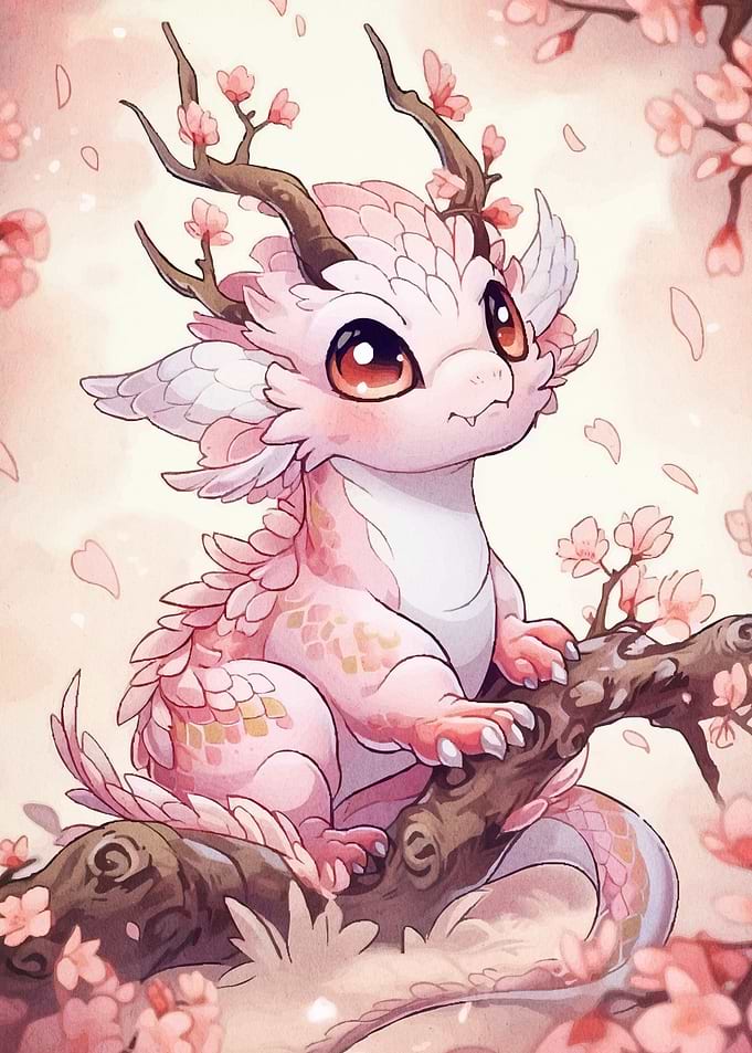 Dragon Cherry Blossoms