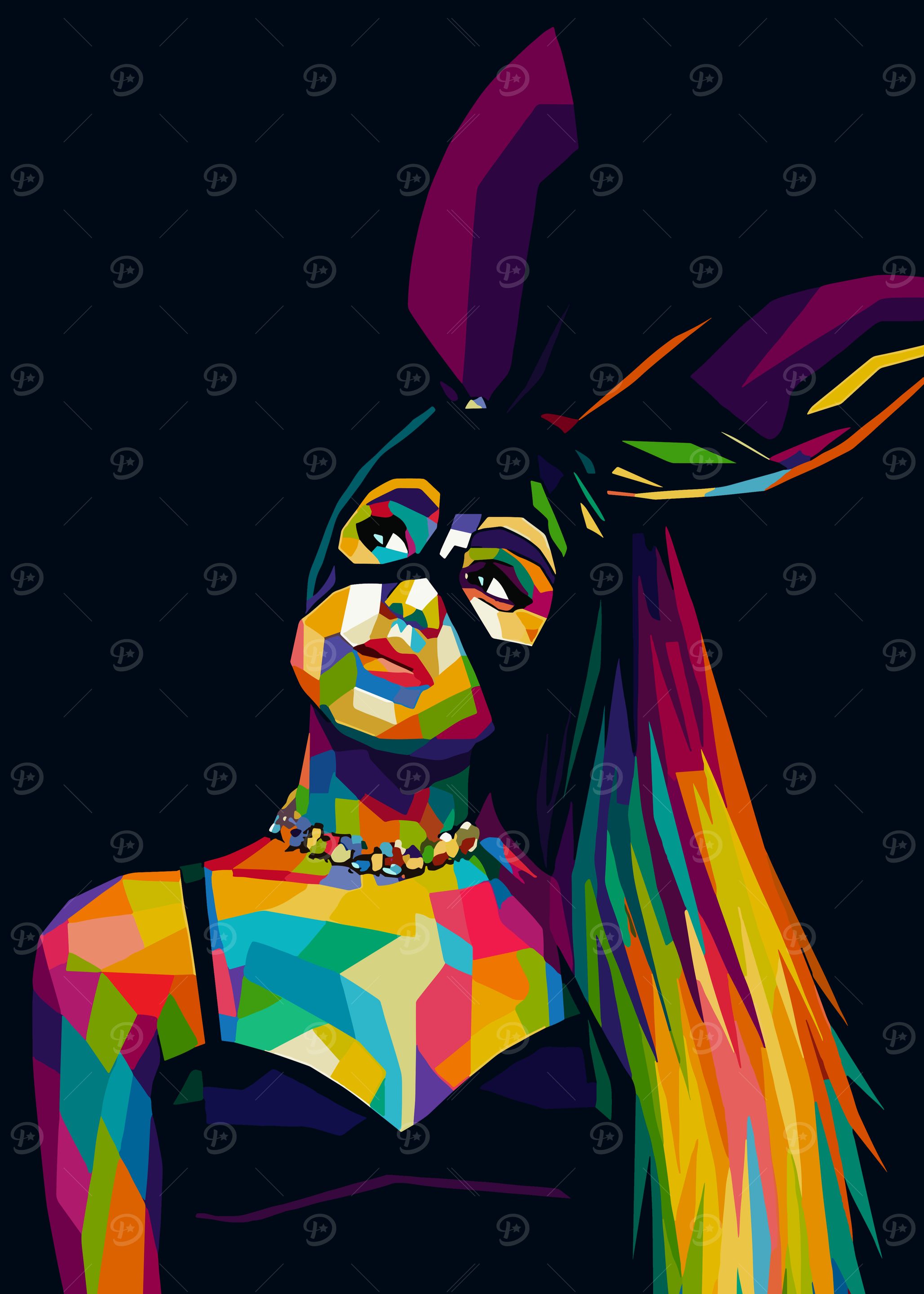 Ariana Grande Pop Art
