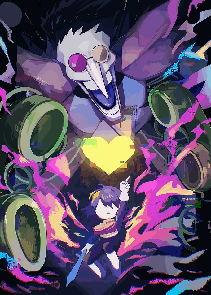 Deltarune: Kris vs. Spamton NEO