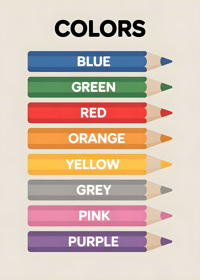 Colors with Pencils