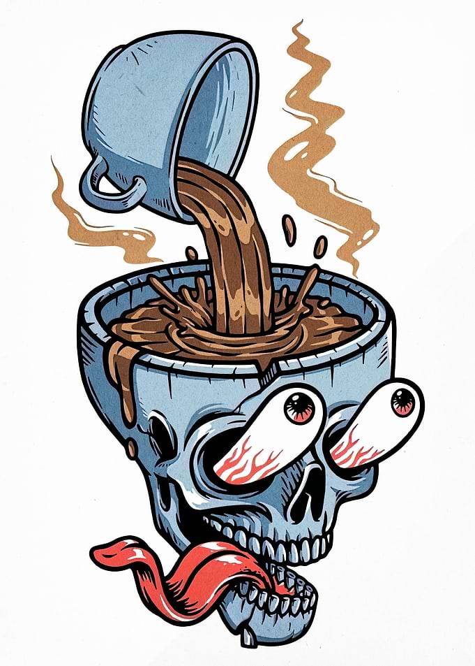 Coffee Skull