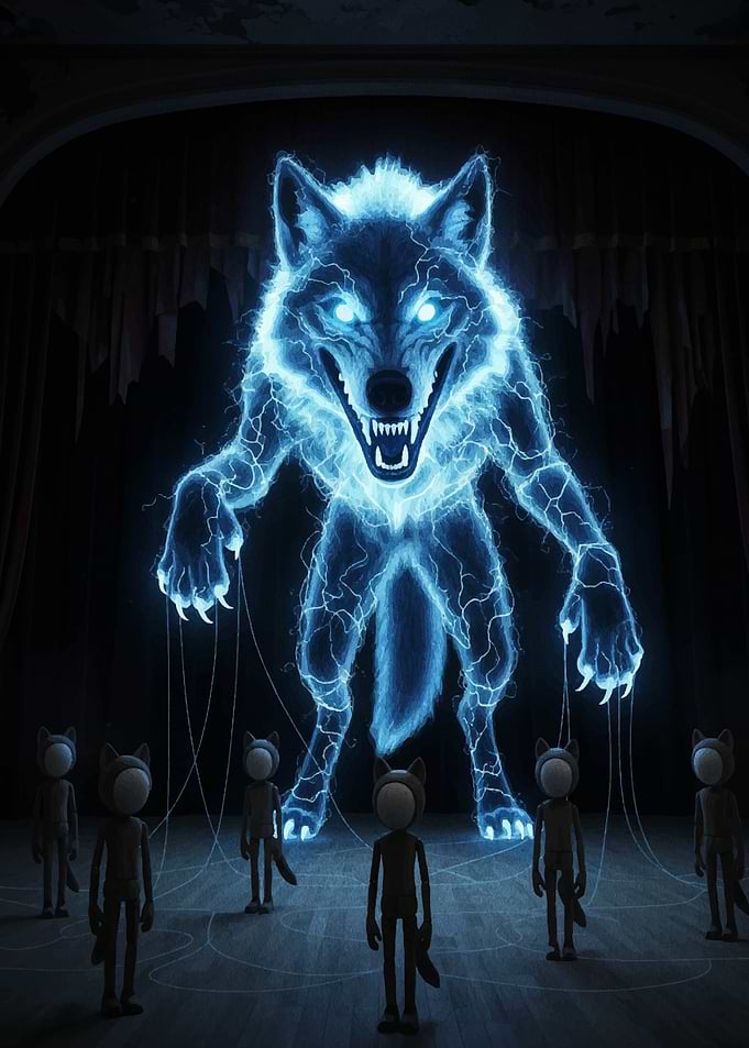 Electric Wolf Puppet Master