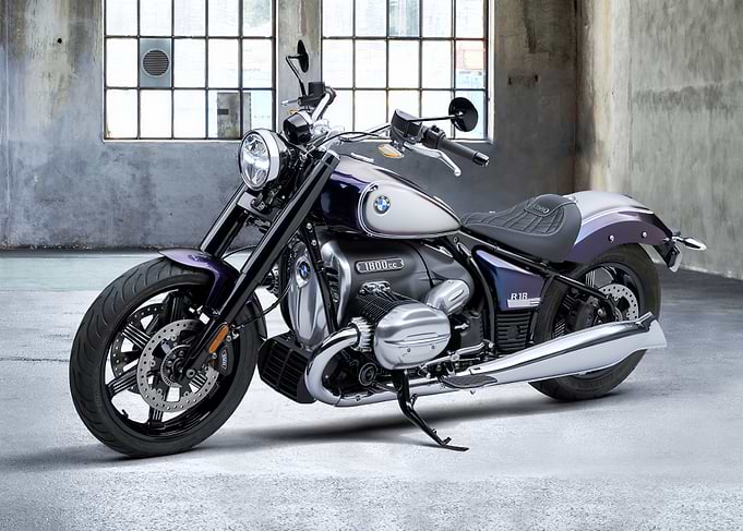 BMW R18 Motorcycle Studio Shot