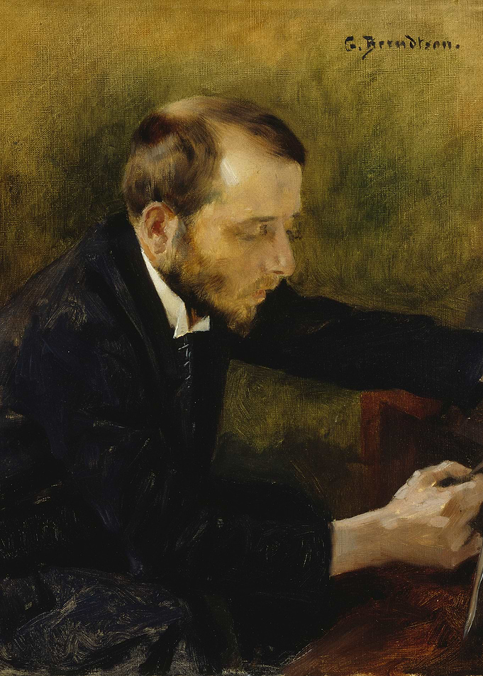 Portrait of a Man by Berndtson