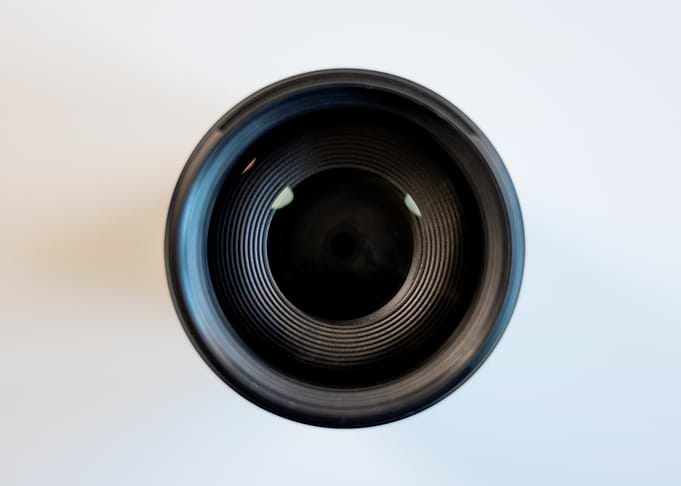 Camera Lens Close-Up