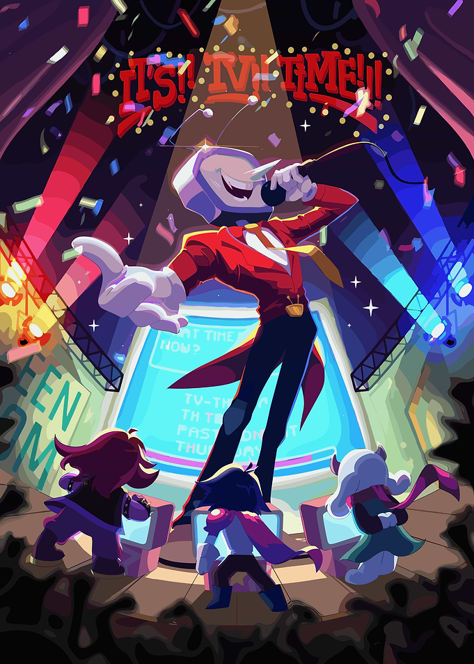 It's TV Time Cartoon Scene