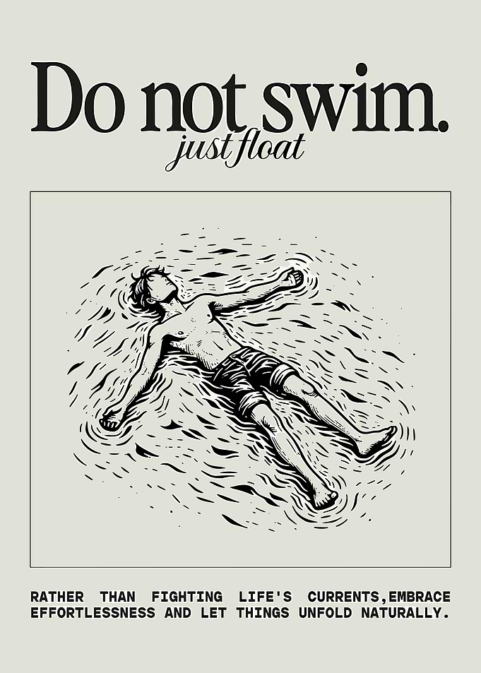 Do Not Swim, Just Float