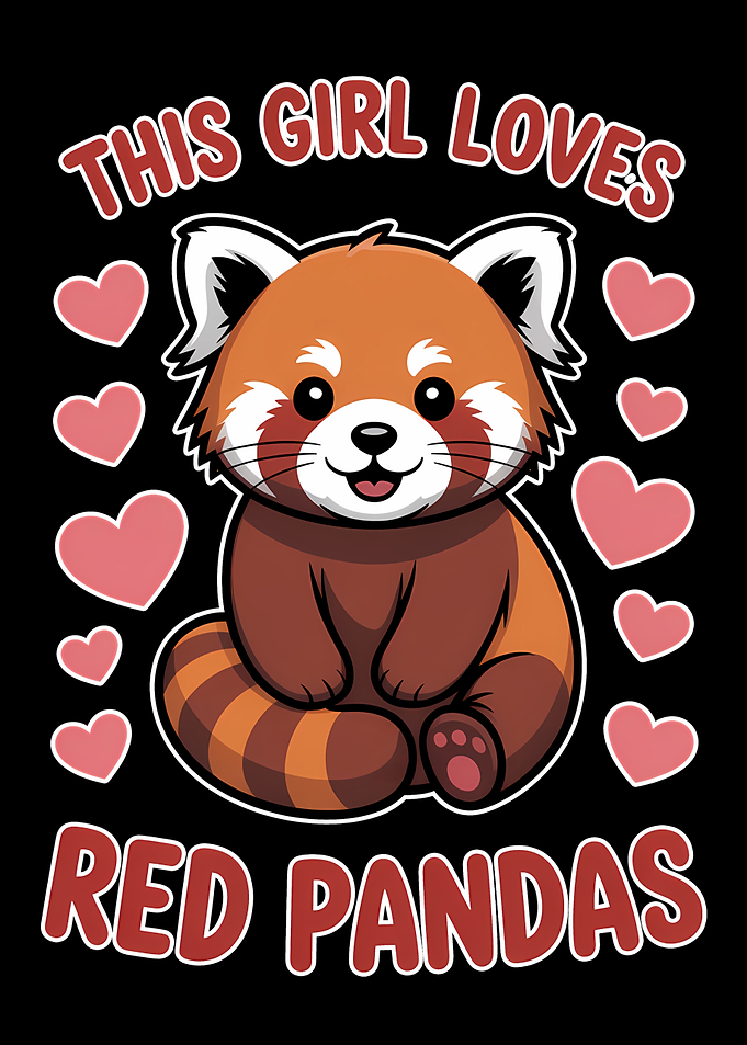This Girl Loves Red Pandas