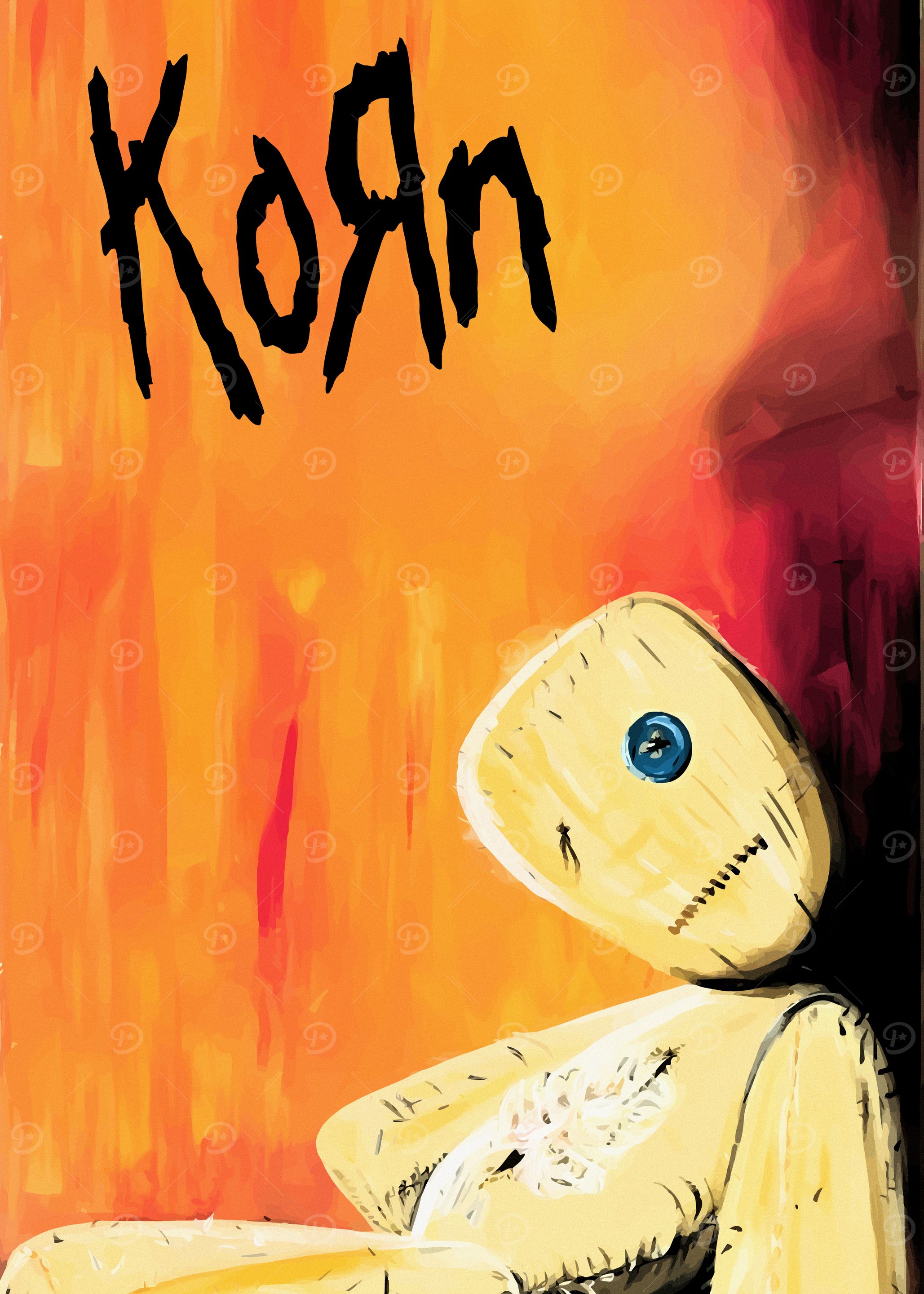 Korn Band Art with Ragdoll