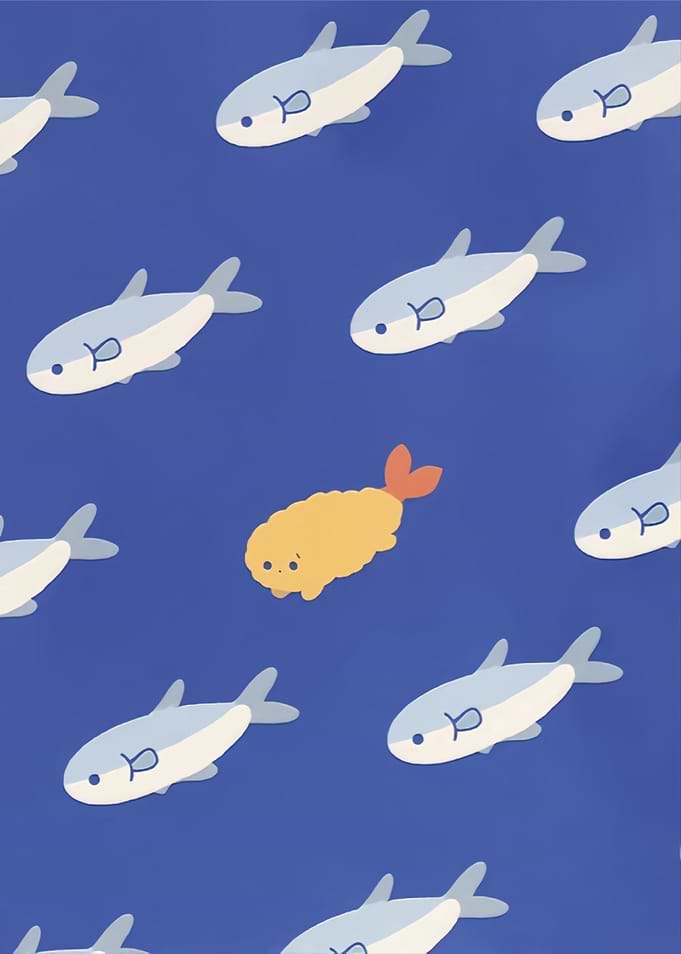 Fish and Tempura Pattern