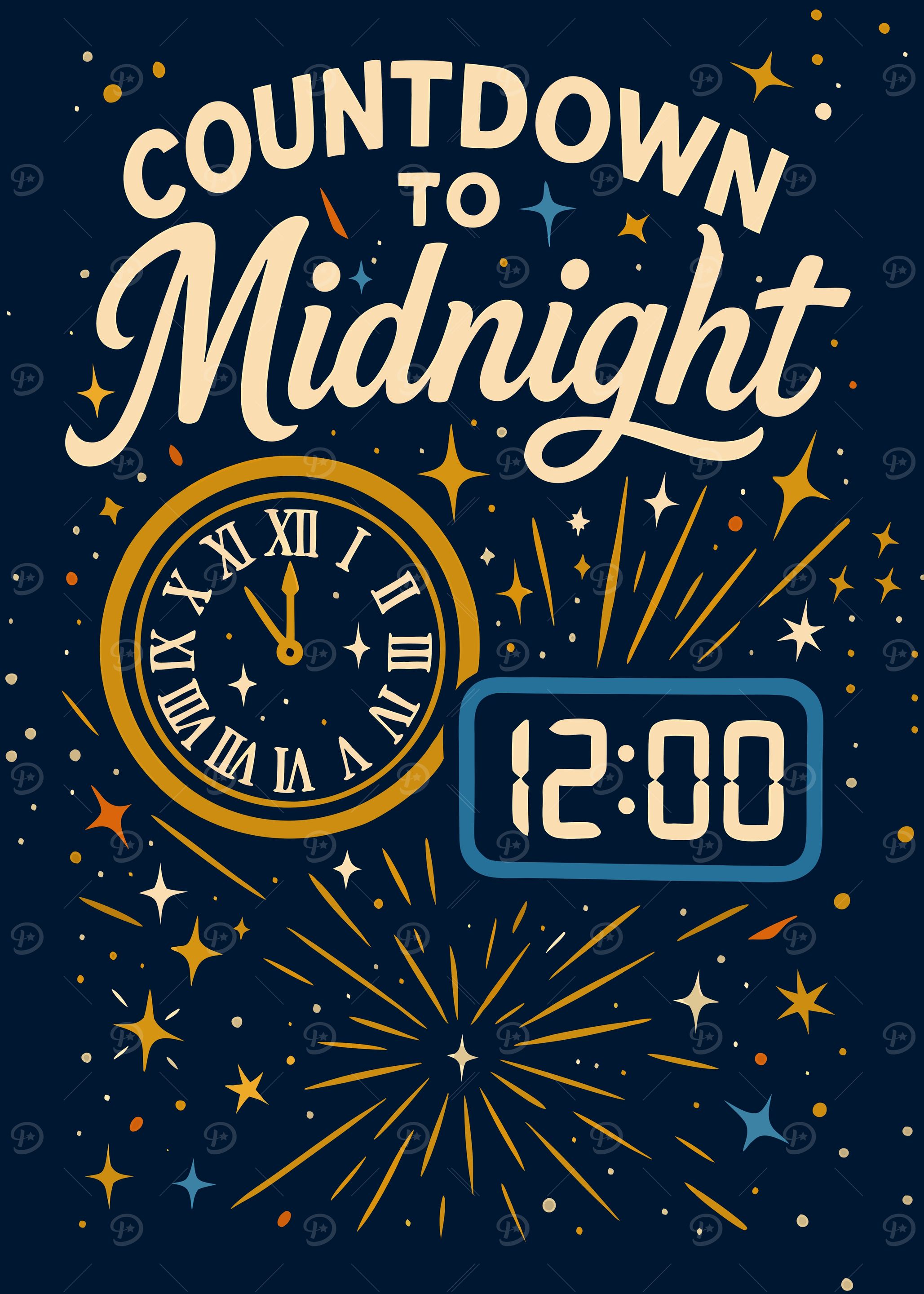 Countdown to Midnight New Year's Eve