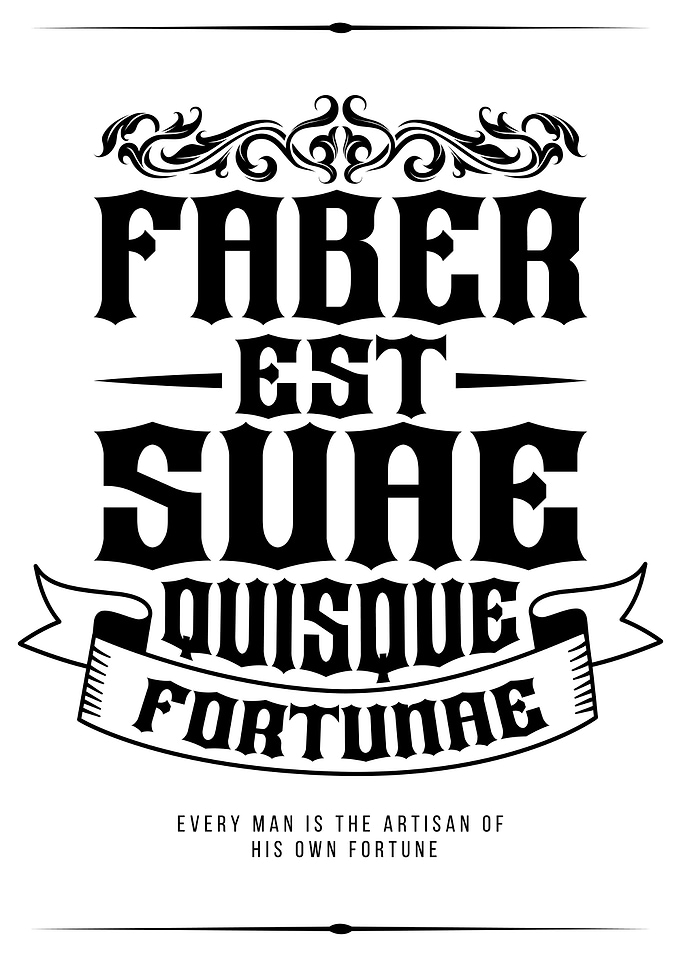 Faber Est Suae Quisque Fortunae
