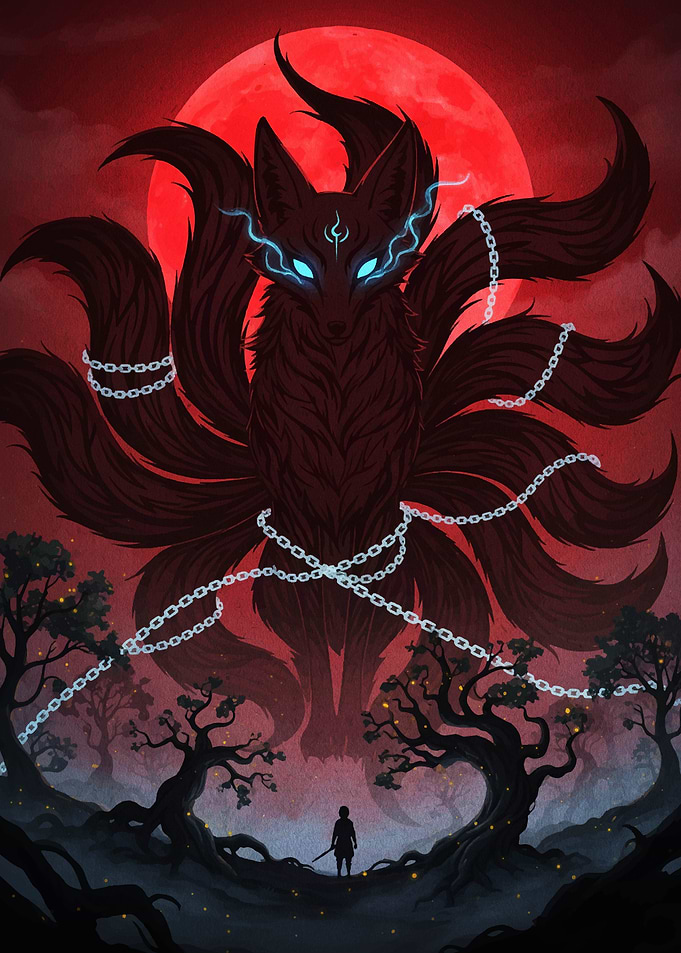 Nine-Tailed Fox and Warrior
