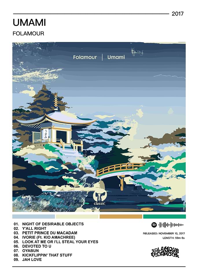 Folamour Umami Album Cover Art
