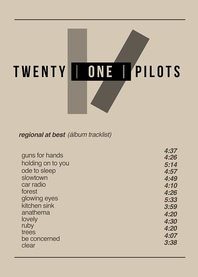 Twenty One Pilots - Regional at Best