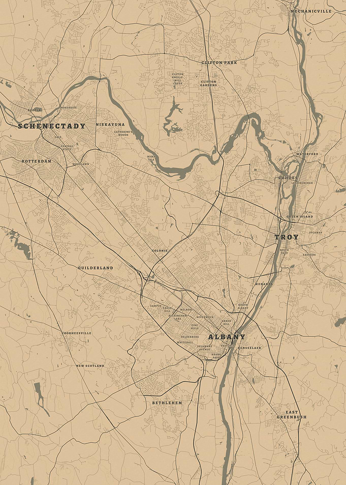 Albany, Schenectady, and Troy