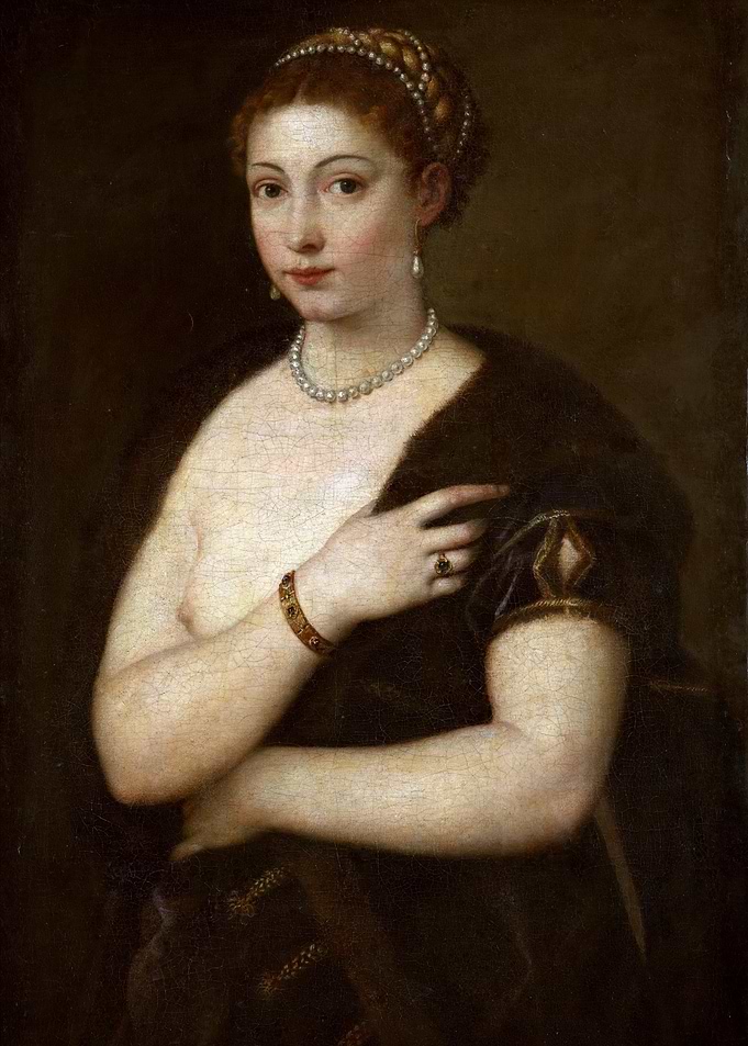 Portrait of a Woman with Pearls