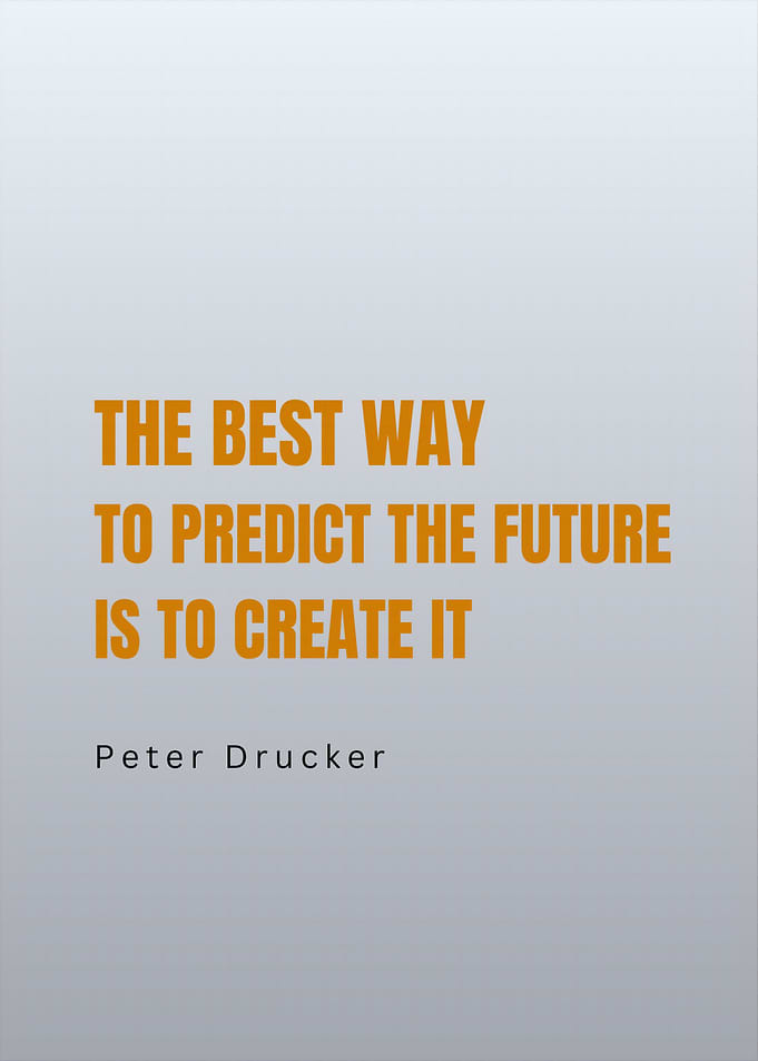 Inspirational Quote by Peter Drucker