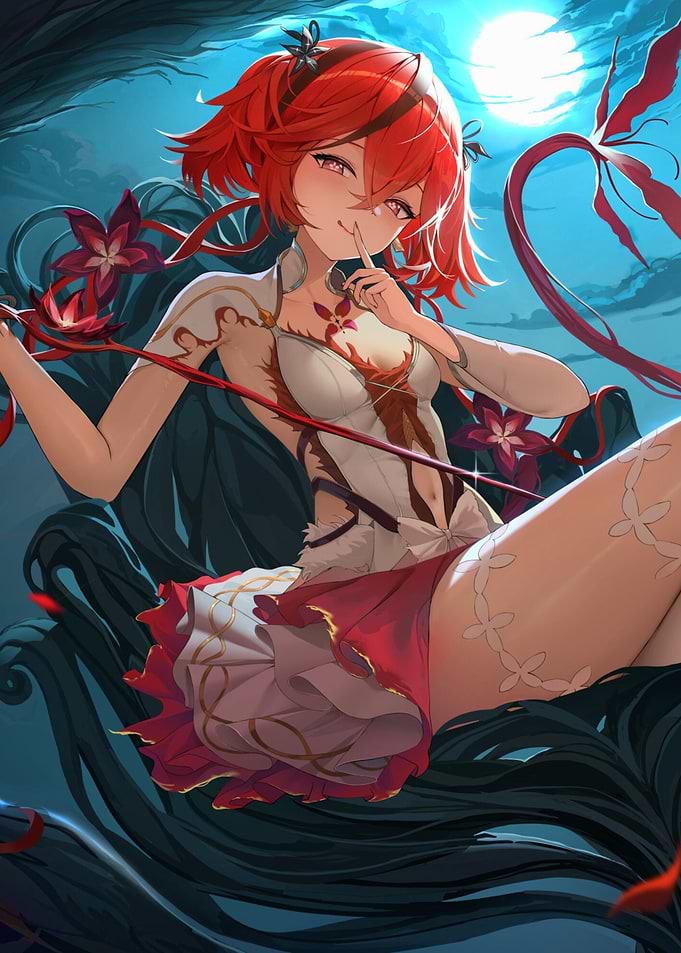 Girl with Red Hair