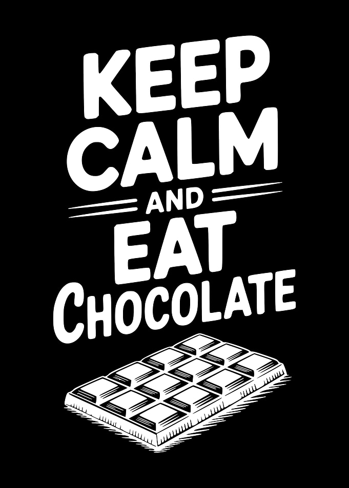 Keep Calm and Eat Chocolate