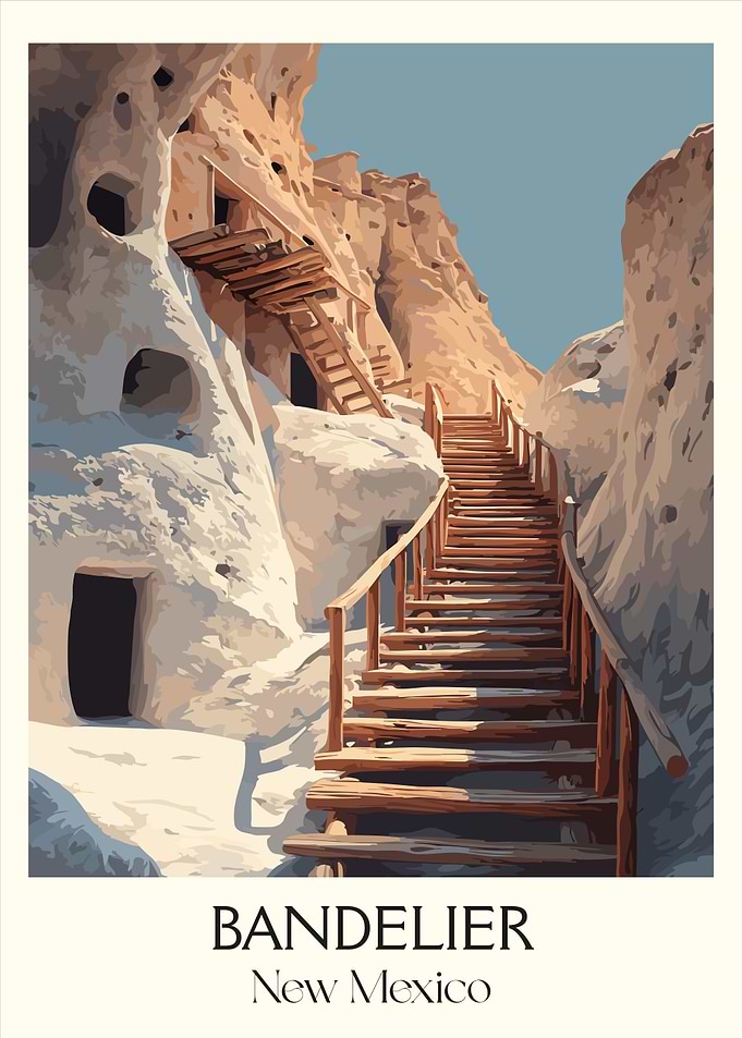 Bandelier National Monument, New Mexico Art