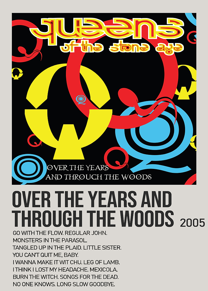 Queens of the Stone Age Over the Years and Through the Woods Album