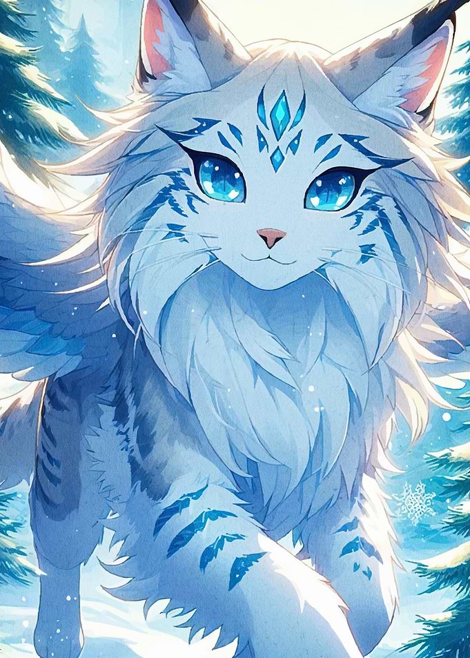 Winter Cat Animal