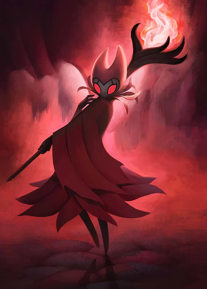 Grimm from Hollow Knight fanart