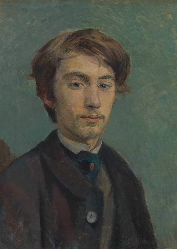 Portrait of a Young Man Painting
