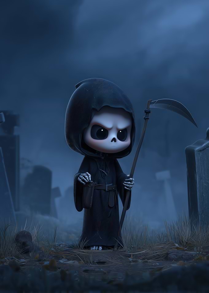 Cute Grim Reaper